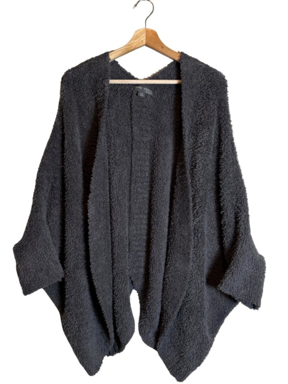 Barefoot Dreams CozyChic Shrug Sweater Women's L/XL Gray Comfy Cozy Loungewear